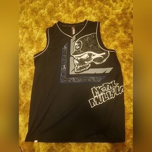 Metal Mulisha black skull tank mens M/L